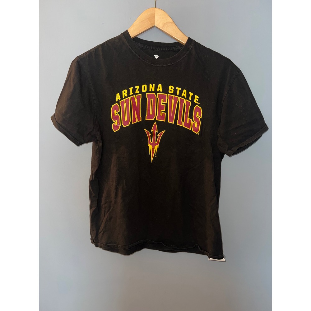Fanatics Arizona State Sun Devils T-Shirt Mens Medium Black ASU Graphic Tee
